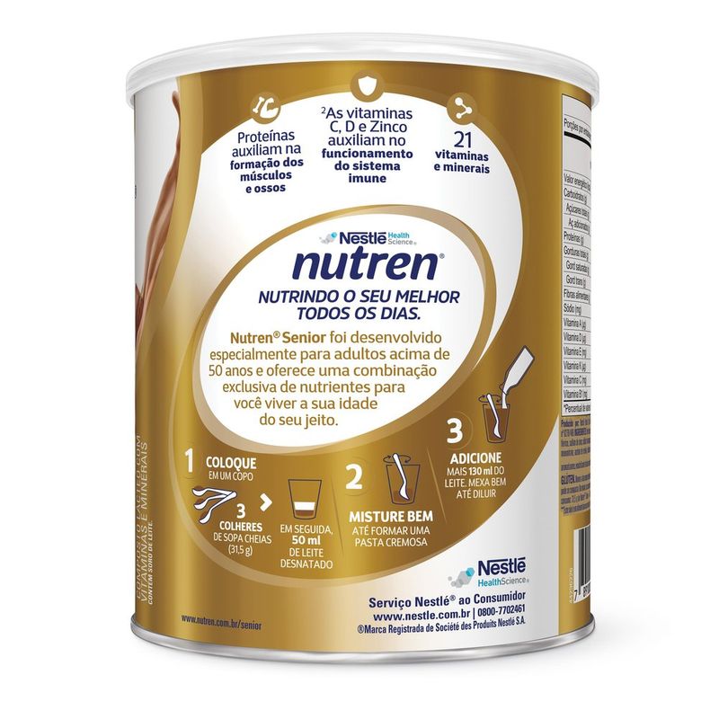 Complemento-Alimentar-Nutren-Senior-Chocolate---740g