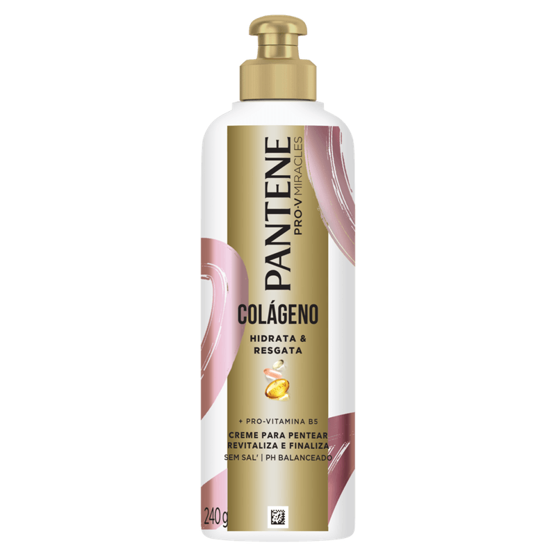 Creme para Pentear Pantene Colageno Hidrata - Resgata - 240g 1.png