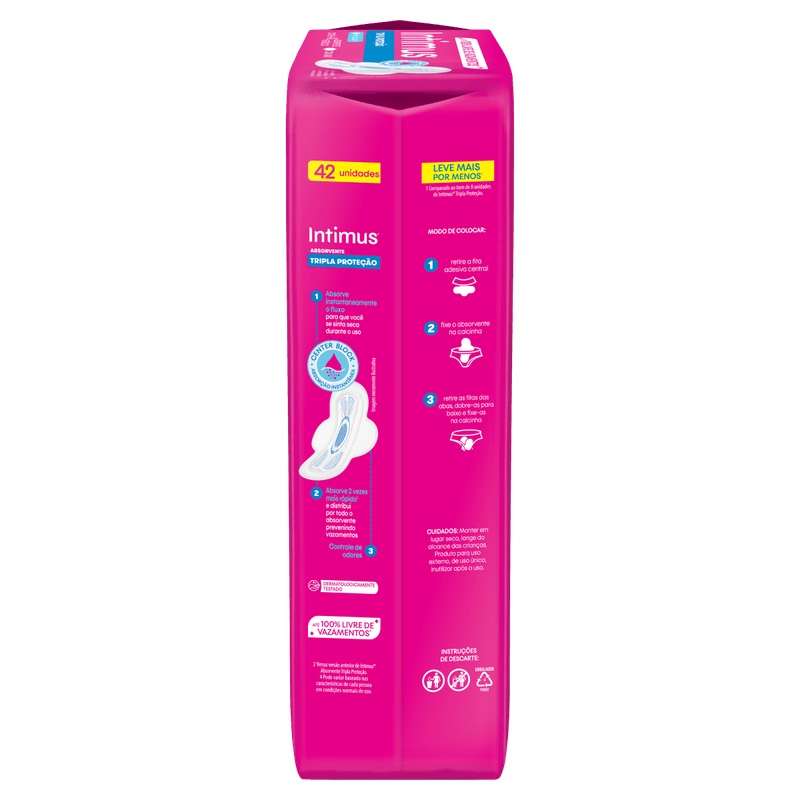 Absorvente Intimus Tripla Protecao Cobertura Suave - 42 Unidades2.png