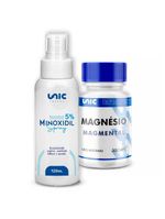 Kit MagMental (30 Caps) mais Minoxidil 5% (Spray 120ml)