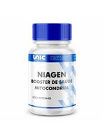 Niagen 50mg- Booster de saúde mitocondrial  30 Cáps
