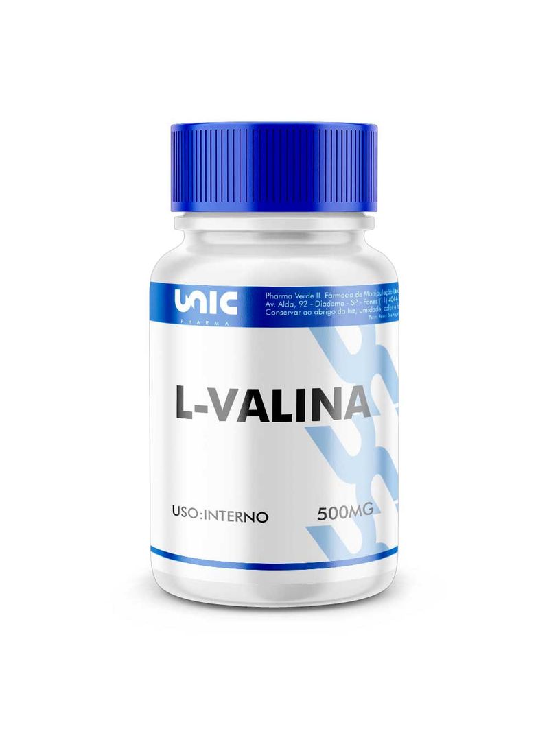 L-Valina 500mg - 30caps