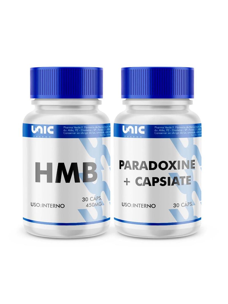 Paradoxine mais capsiate e HMB