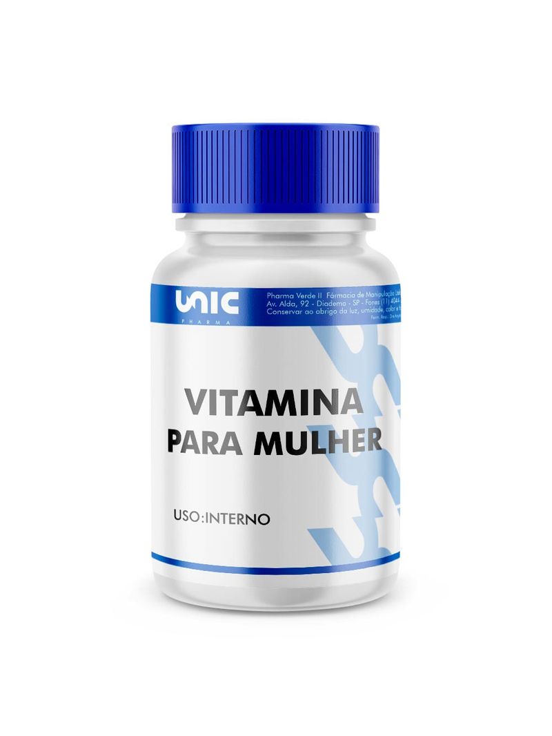 Vitamina Para Mulher - 60 Cápsulas