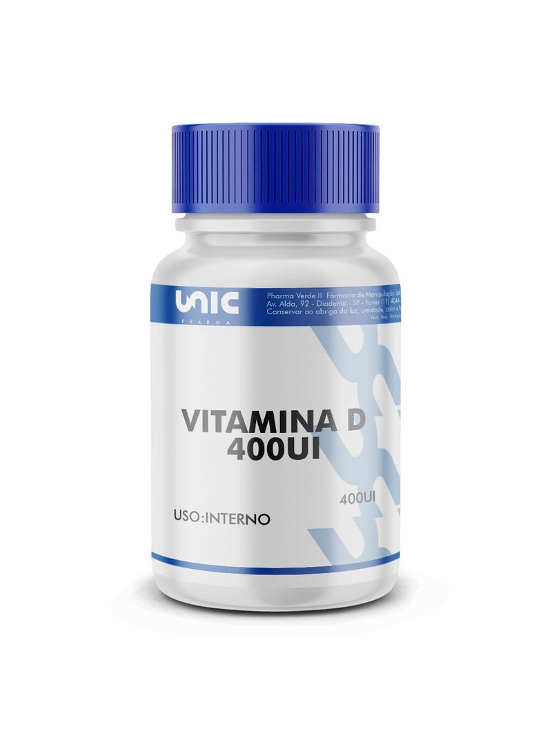 Vitamina D 400ui 60 Cápsulas