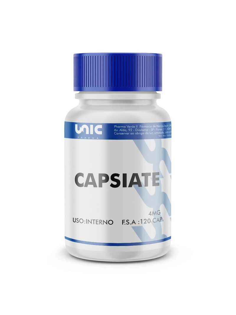 Capsiate 4mg 120 cápsulas