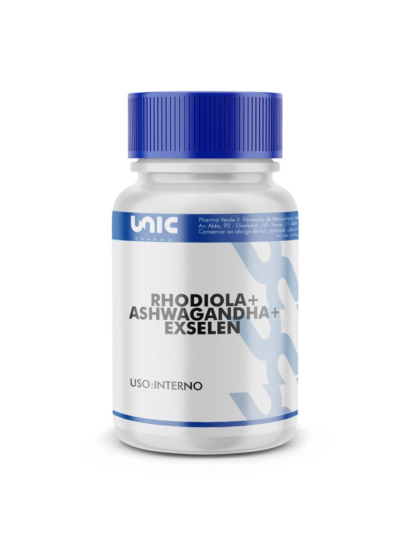 Rhodiola + Ashwagandha + Exselen 30 Doses