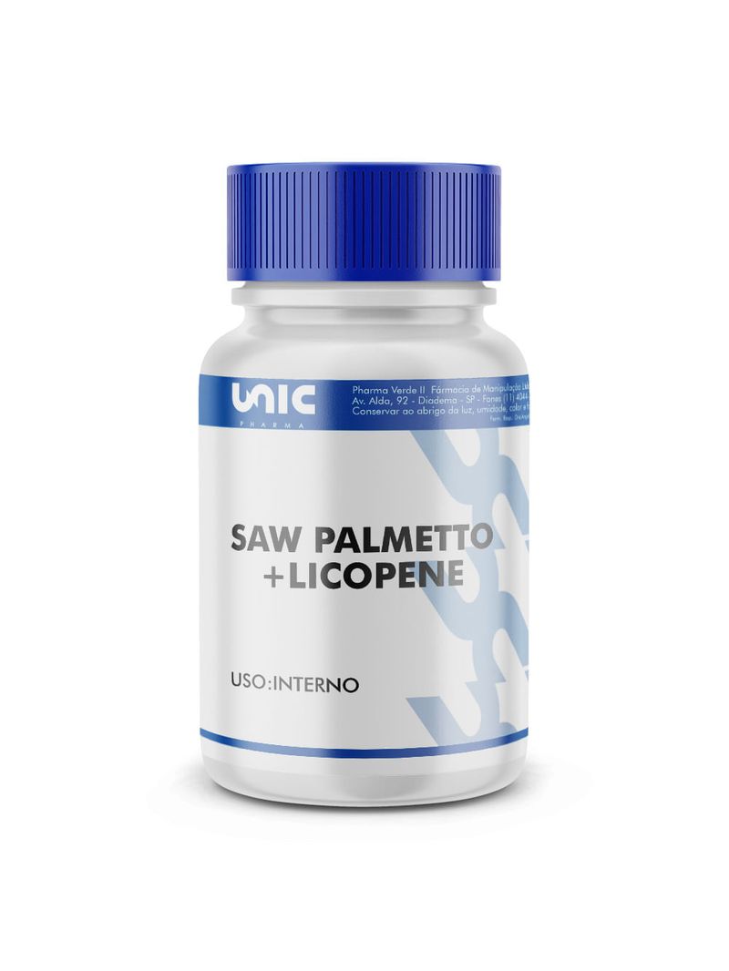 Saw Palmetto + licopene 60 Cápsulas