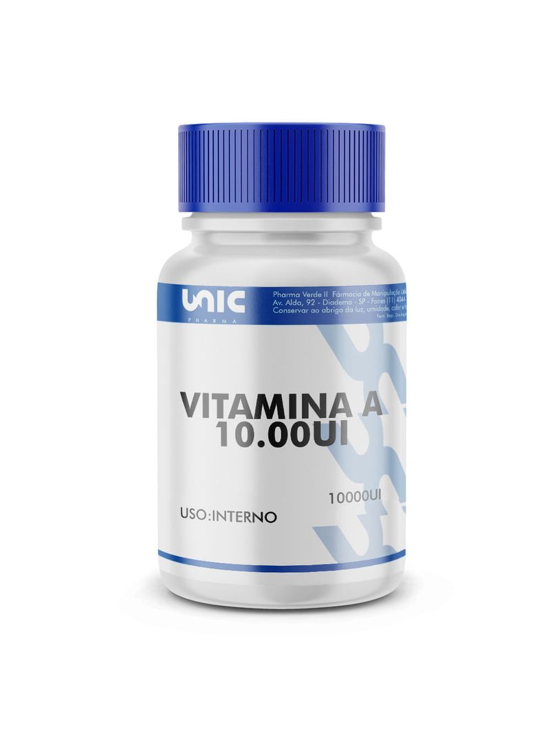 Vitamina A 10000UI 90 Cápsulas