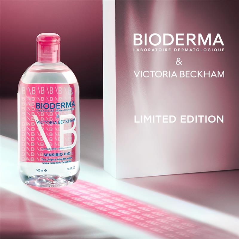 Bioderma Sensibio H2O 500ml 9本 Água Micelar Bioderma Victoria Beckham Sensibio H2O - 500ml