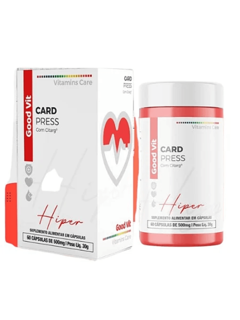 Card Press Hiper 60 Cápsulas - Good Vit