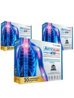 Kit com 3 Articulah Colágeno Tipo II 40MG 30 Comprimidos - Idnlabs