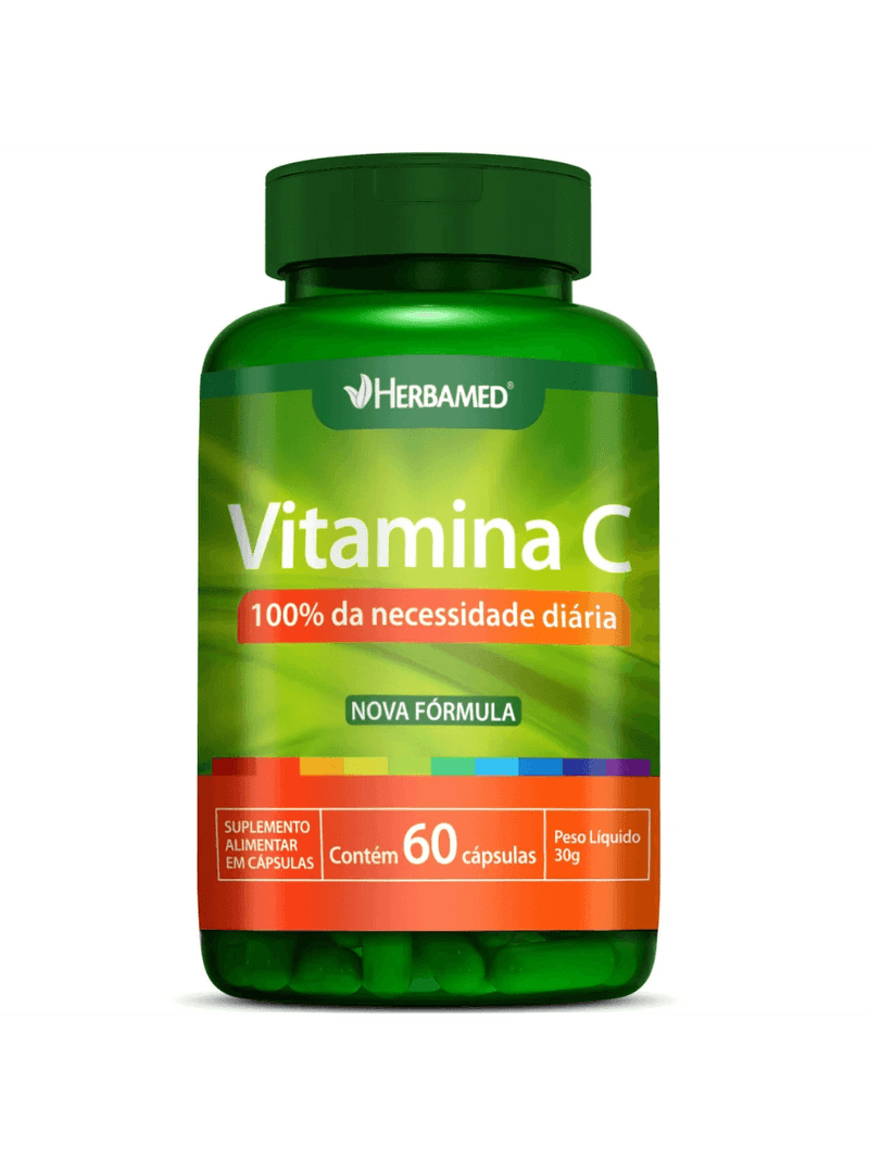 Vitamina C Diária com 60 Cápsulas - Herbamed