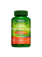 Cálcio, Magnésio e Zinco Com 60 Cápsulas - Herbamed