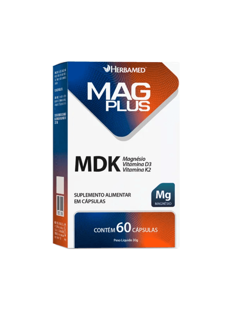 Mag Plus MDK 60 Cápsulas - Herbamed