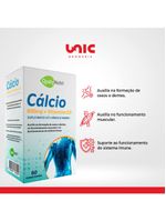 Cálcio+Vitamina D3 600mg 60 Comprimidos - Qualy Nutri