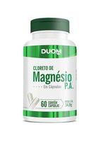 Cloreto de Magnésio PA 60 Cápsulas - Duom