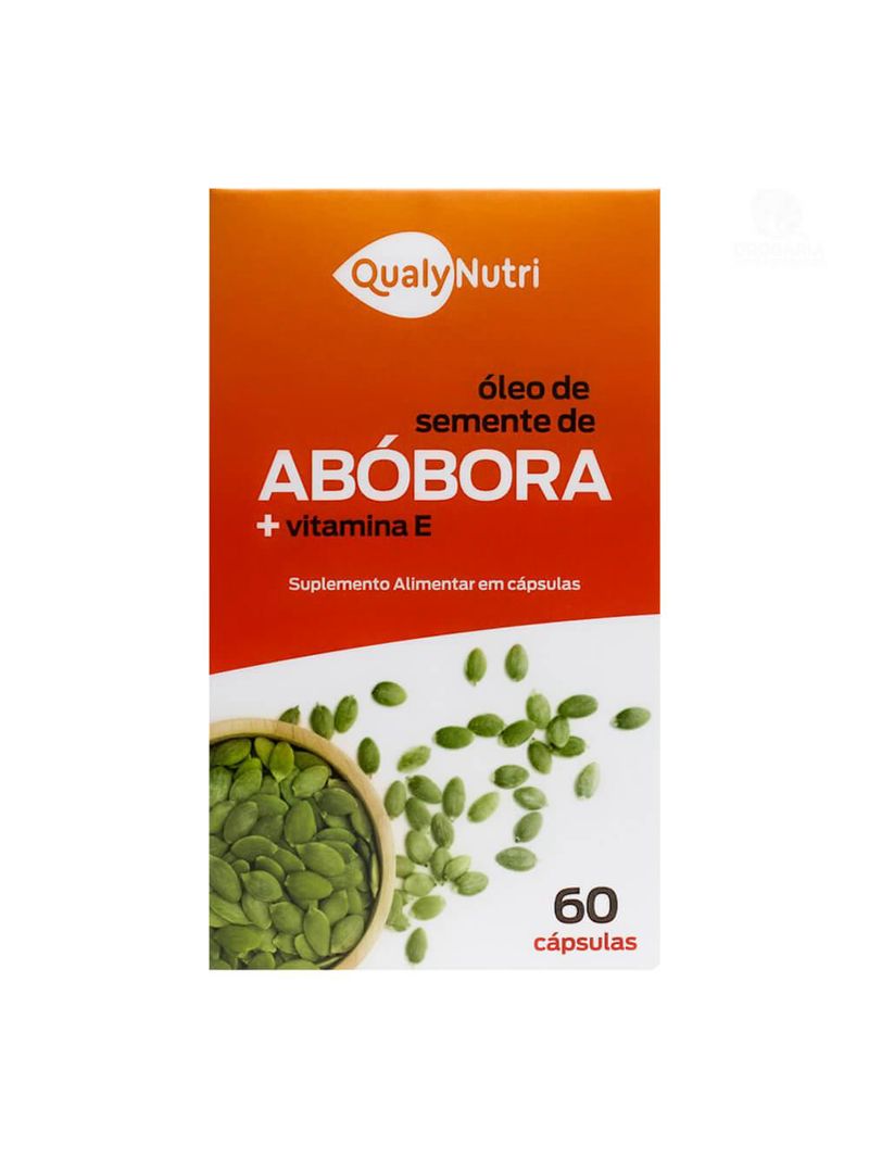 Óleo de Abóbora +Vitamina E 60 Cápsulas - Qualy Nutri