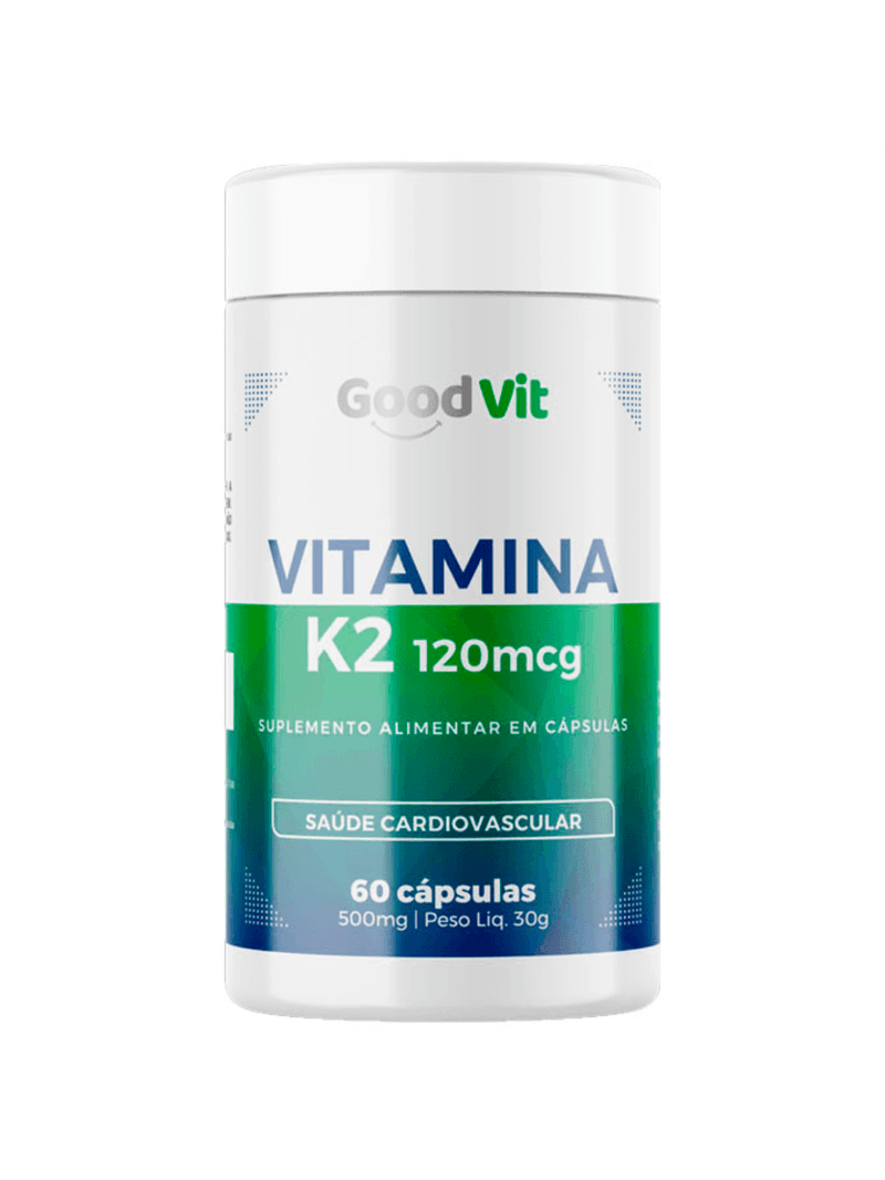 Vitamina K2 120mg 60 Cápsulas - Good Vit