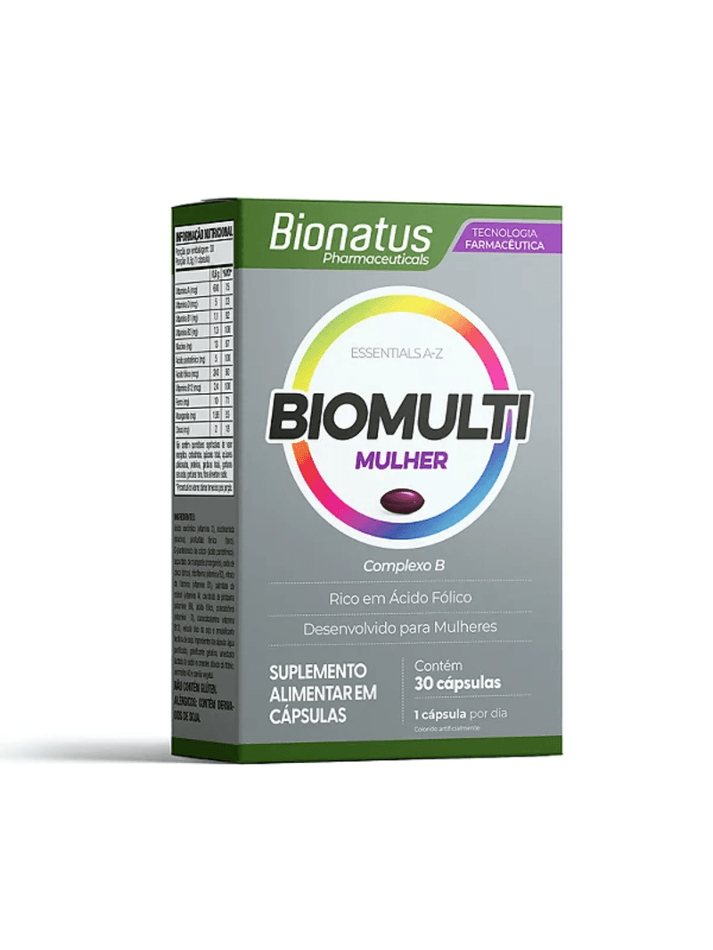 Biomulti Mulher com 30 Cápsulas - Bionatus