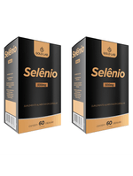Kit com 2 Selênio 500mg 60 cápsulas - Gold Lab