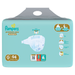 Fralda Descartavel Infantil Pampers Premium Care G - 94 Unidades