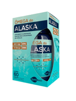 Ômega do Alaska 660mg EPA 440mg DHA com 60 Cápsulas