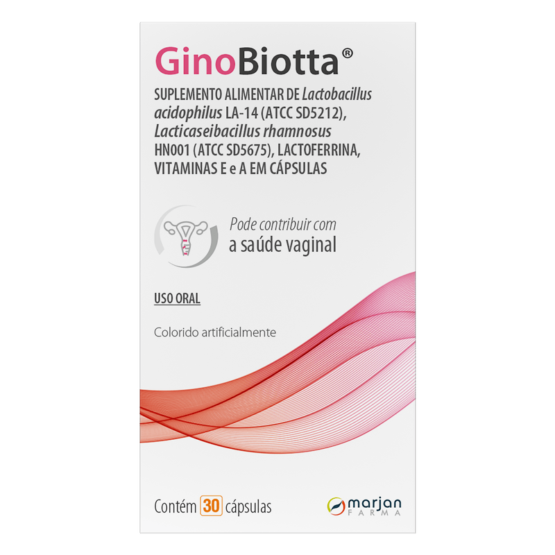 Suplemento GinoBiotta - 30 Capsulas