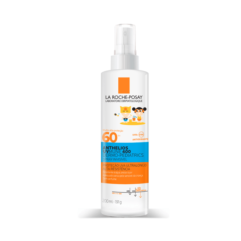 Protetor Solar Infantil FPS 60 La Roche-Posay Spray - 200ml - 01