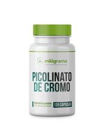 Picolinato de Cromo 200mcg 120 Cápsulas