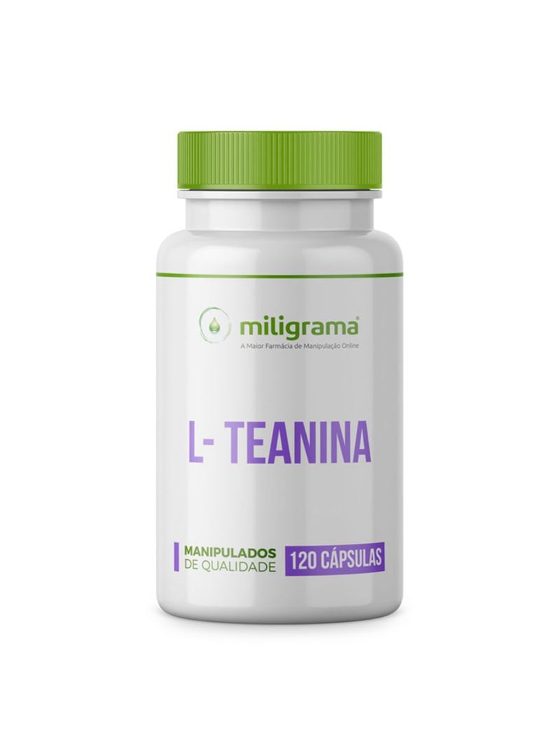L-Teanina 200mg 120 Cápsulas
