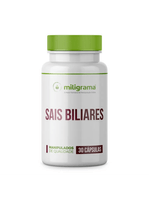 Sais Biliares 300mg 30 Cápsulas