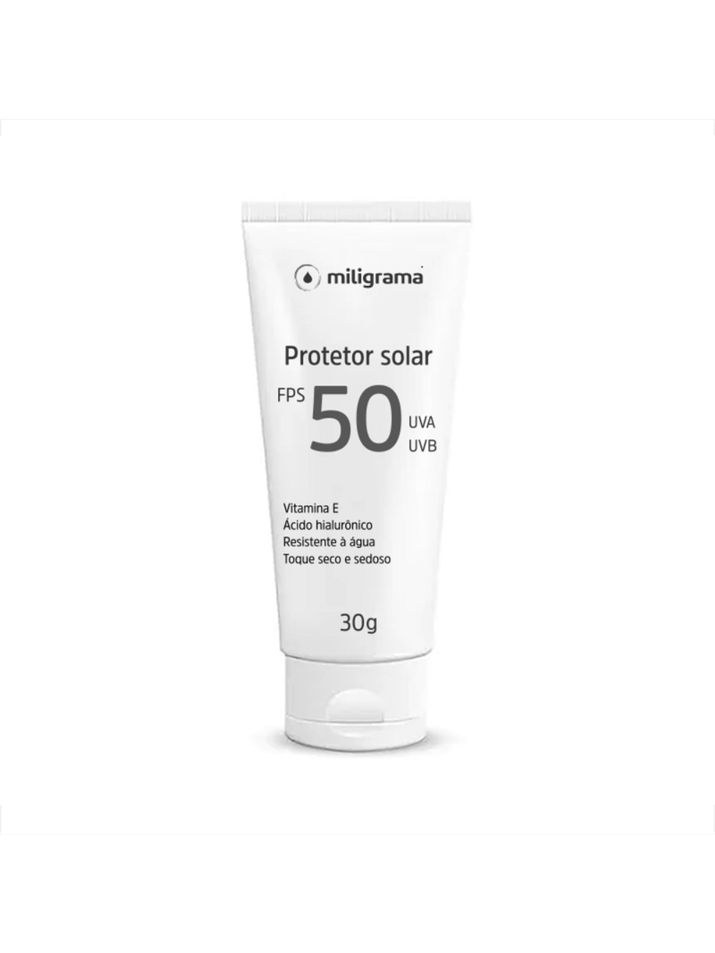 Protetor Solar FPS 50 sem cor 30 gramas