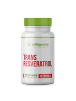 Trans-Resveratrol 100mg 60 Cápsulas