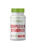 Complexo B Vitamínico 30 Cápsulas