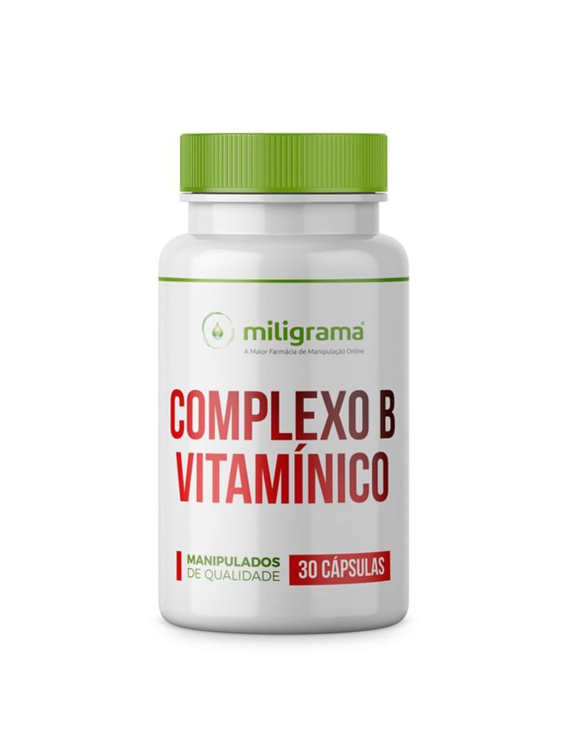 Complexo B Vitamínico 30 Cápsulas