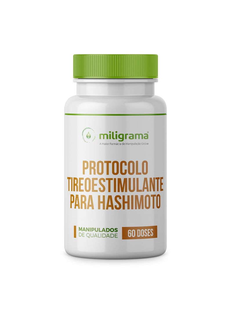Protocolo tireoestimulante para Hashimoto - Fórmula 1 60 doses