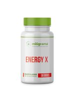 Energy X - Teacrine + Capsiate + Beta-alanina + Niacinamida 30 doses - Energia extra para seu treino