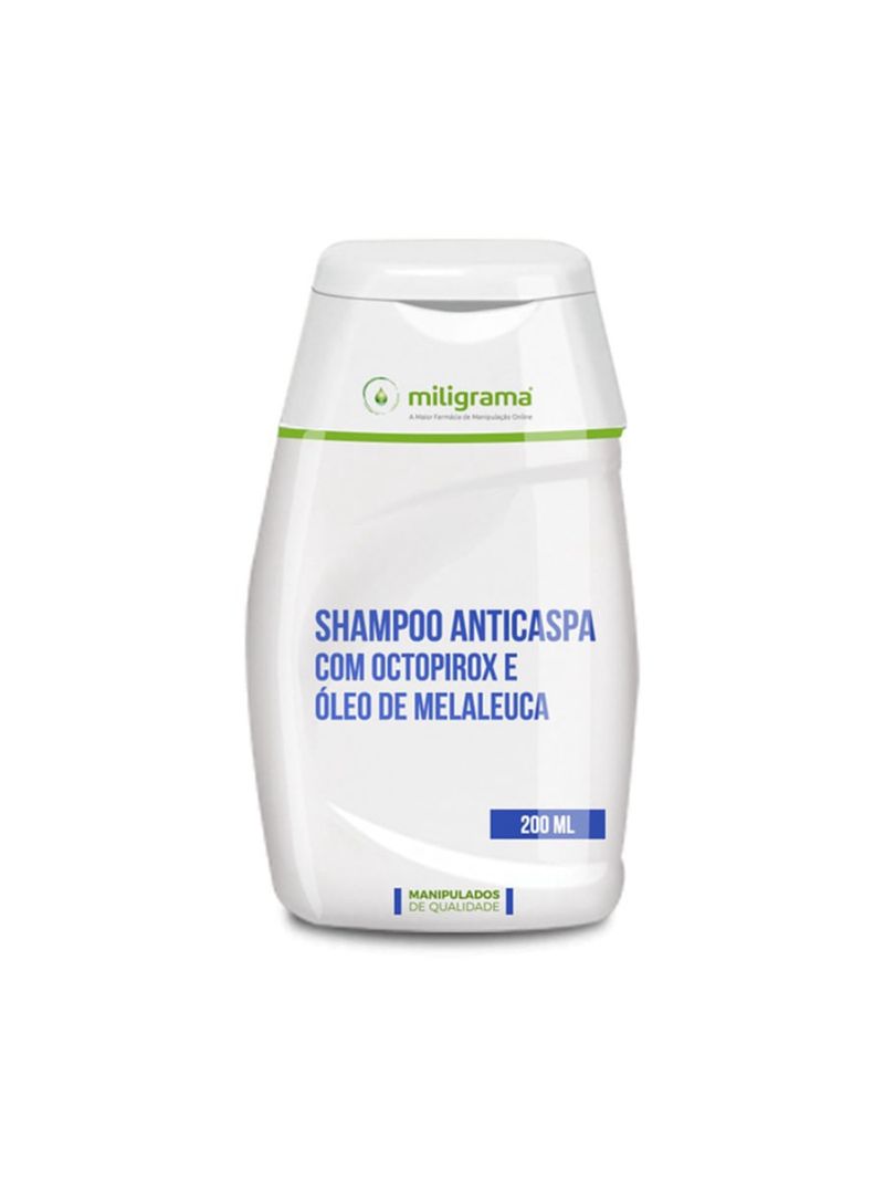 Shampoo Anticaspa com Octopirox e Óleo de Melaleuca 200ml