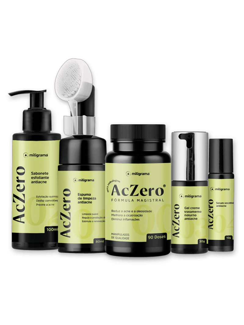 Suplemento e cuidados Anti Acne