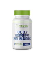 Pool de 2 probióticos para imunidade 30 doses