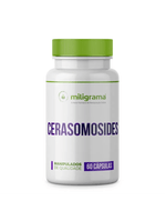 Cerasomosides 60mg Redução Degradação do Colágeno 60 Cápsulas