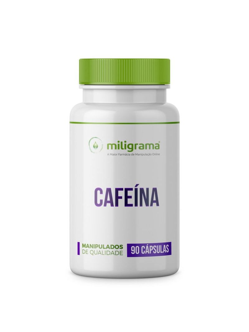 Cafeína 100mg 90 Cápsulas
