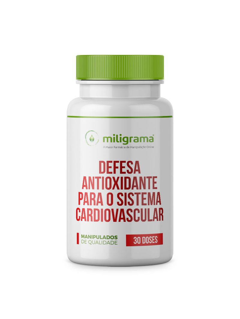 Defesa antioxidante para o sistema cardiovascular 30 doses