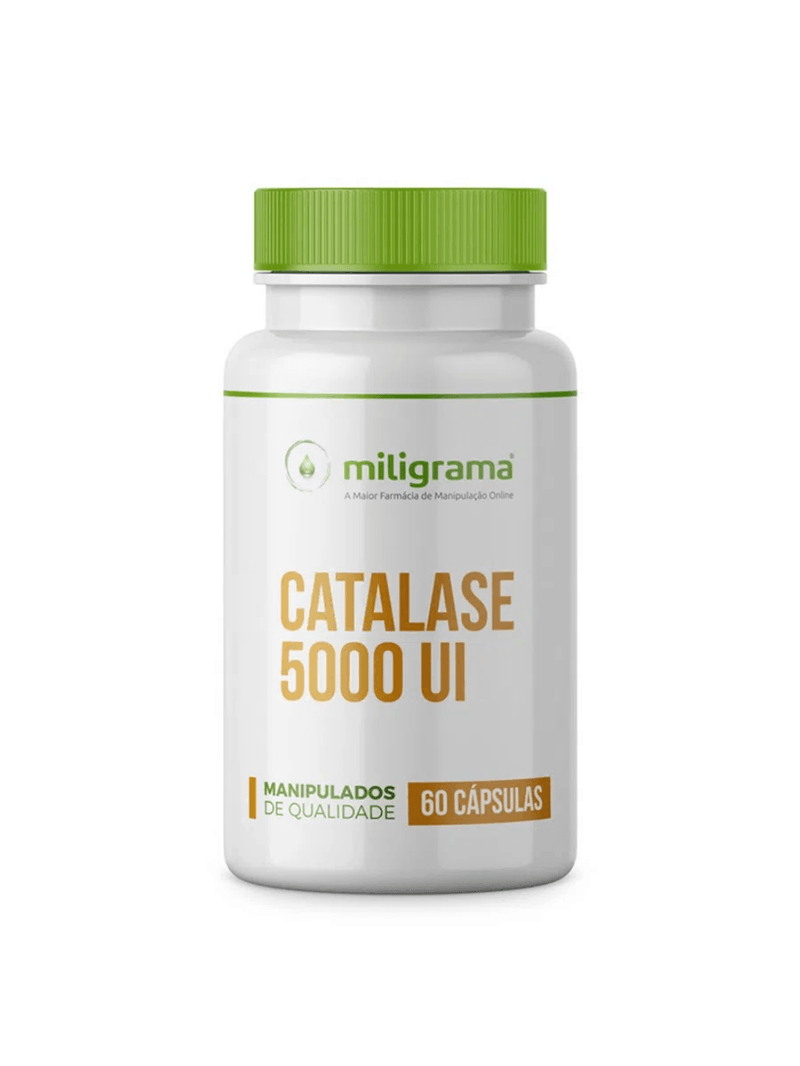 Catalase 5000UI 60 Cápsulas