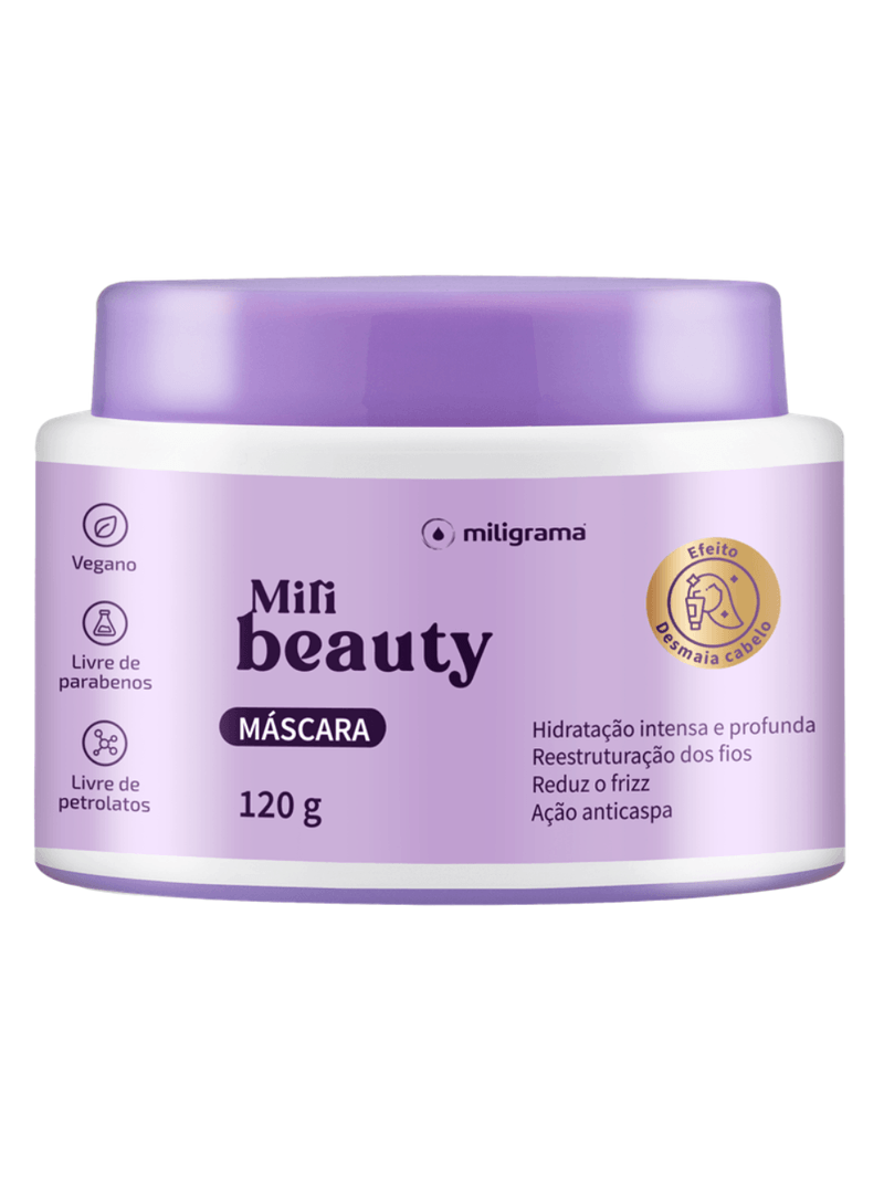 Mascara Ultra Hidratante Mili Beauty 120g