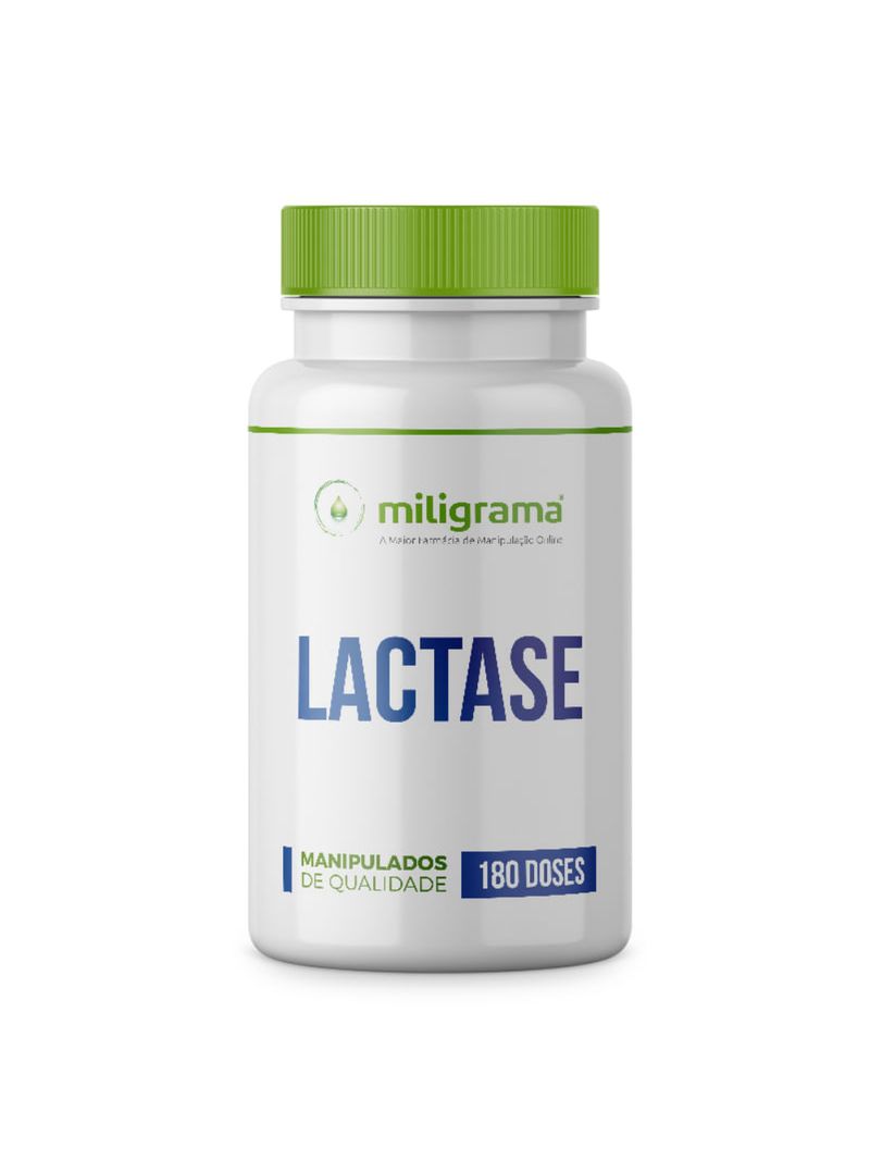 Lactase 500mg 180 Cápsulas