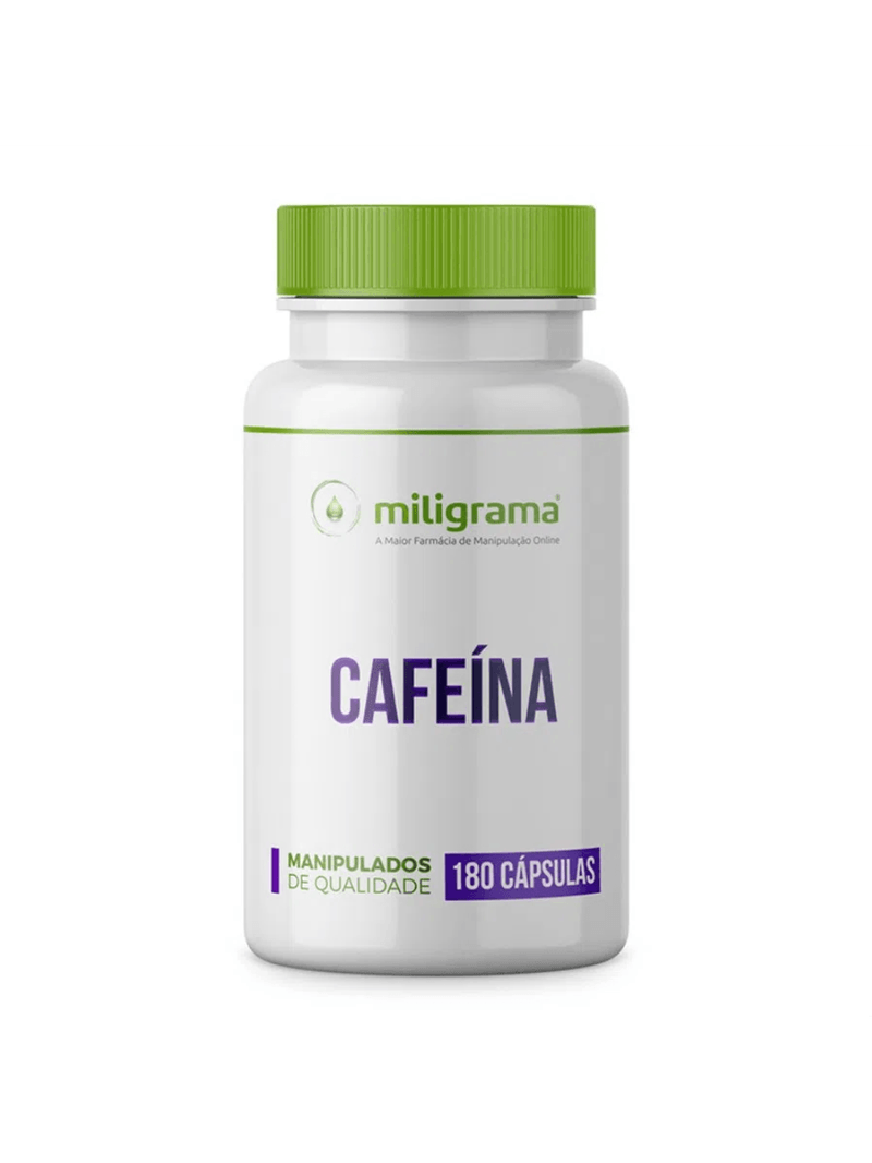 Cafeína 100mg 180 Cápsulas