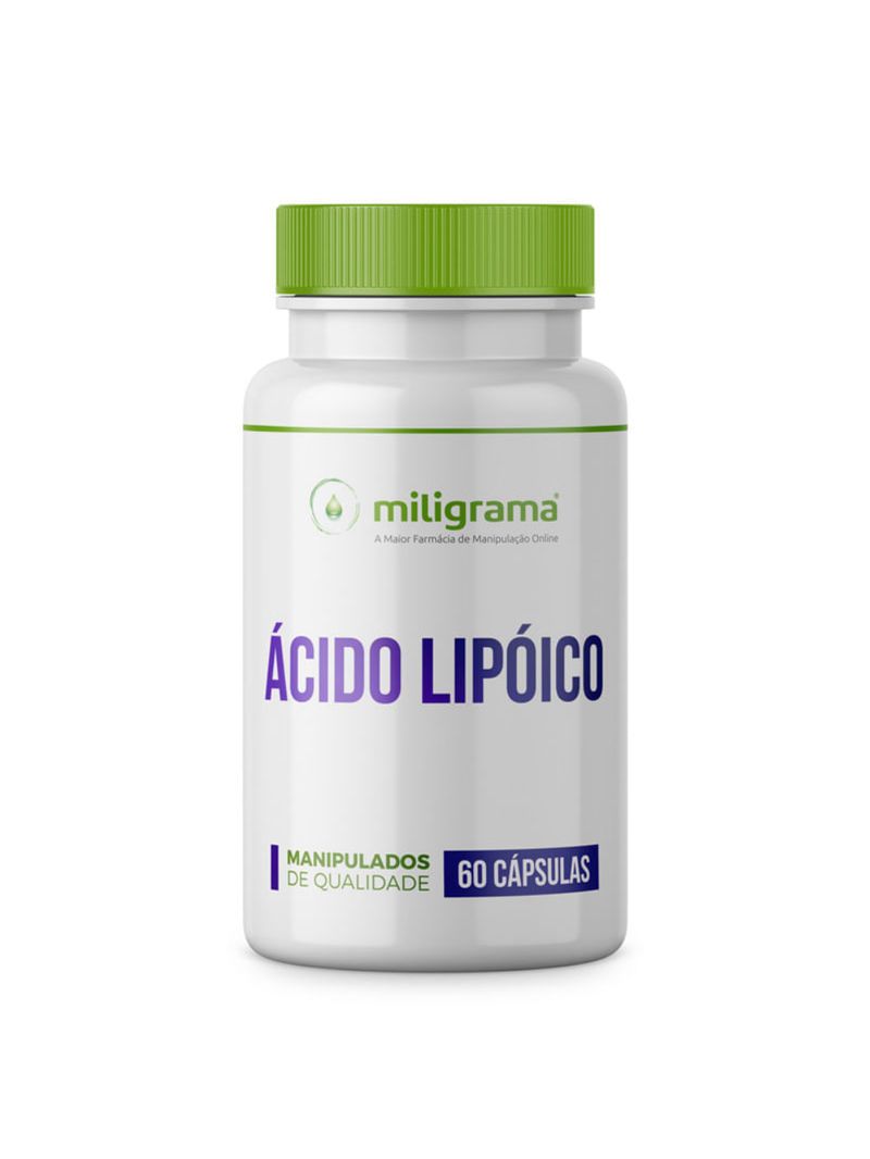 Ácido Alfa Lipóico 300mg 60 cápsulas