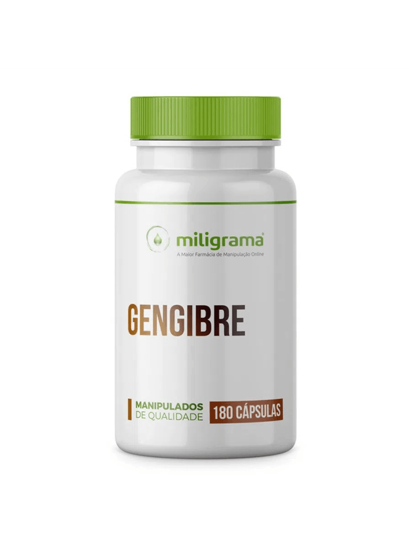 Gengibre 400mg 180 Cápsulas